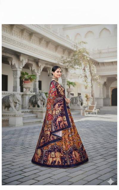 Artriddhs vol 4 Dola silk Affordable lehenga choli in Pune